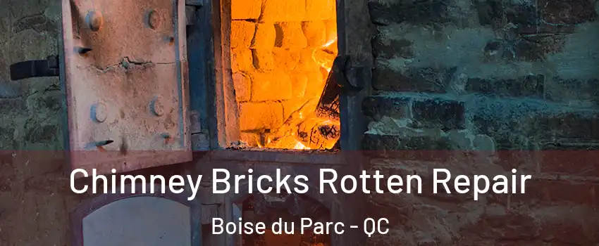  Chimney Bricks Rotten Repair Boise du Parc - QC