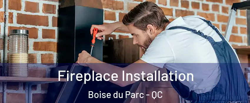  Fireplace Installation Boise du Parc - QC