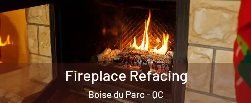  Fireplace Refacing Boise du Parc - QC
