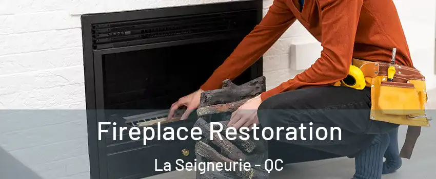 Fireplace Restoration La Seigneurie - QC