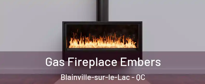  Gas Fireplace Embers Blainville-sur-le-Lac - QC