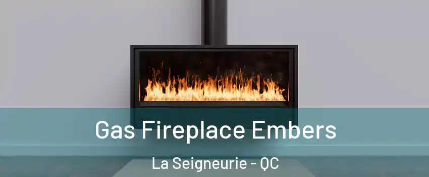  Gas Fireplace Embers La Seigneurie - QC