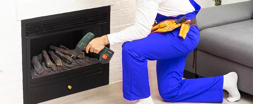 B-Vent Gas Fireplace Installation in Blainville, QC