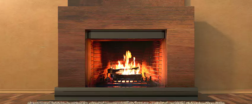 Mendota Hearth Landscape Fireplace Installation in Boise du Parc, Quebec