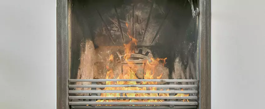 Travis Industries Linear Gas Fireplace Installation in Blainville, Quebec
