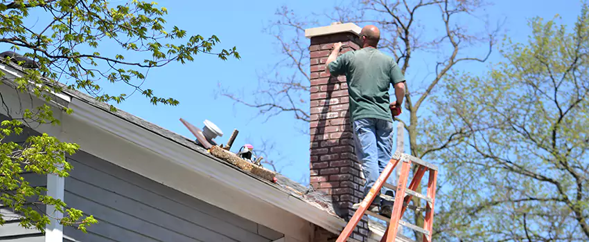Chimney Crown Repair in Blainville, Quebec