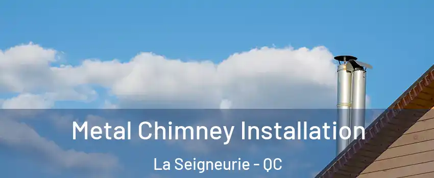  Metal Chimney Installation La Seigneurie - QC