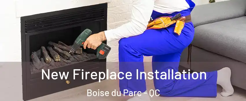  New Fireplace Installation Boise du Parc - QC