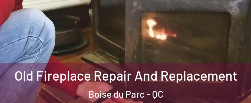  Old Fireplace Repair And Replacement Boise du Parc - QC