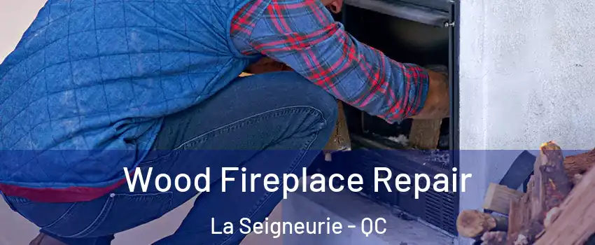  Wood Fireplace Repair La Seigneurie - QC